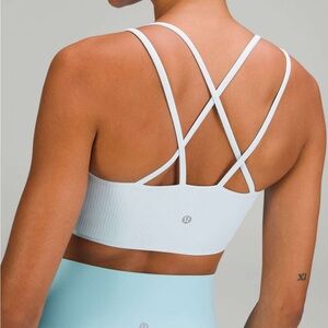 Lululemon Like a Cloud Ribbed Longline Bra *Light Support, B/C Cup
Powder Blue
